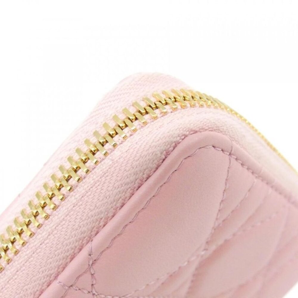 Dior Voyageur Coin Case Handbag Melocoton Pink - Picture 7 of 10